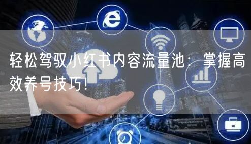 轻松驾驭小红书内容流量池：掌握高效养号技巧！